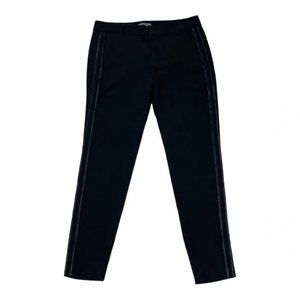 Vince Black Trousers with side stripe Size 10